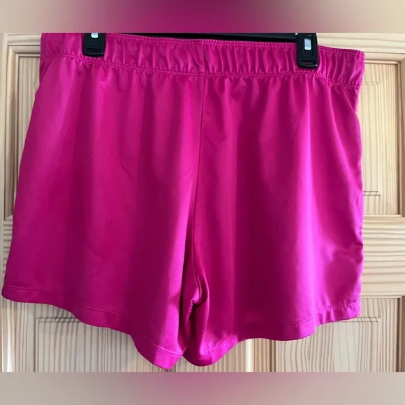 Nike Dri‎ Fit Fuscia Shorts Size Large - Picture 2 of 6